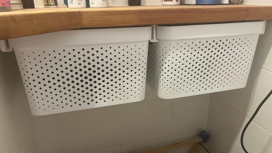 Ray gắn dưới bàn cho hộp CURVER INFINITY 11L/17L (trái/phải/giữa) - Image 2