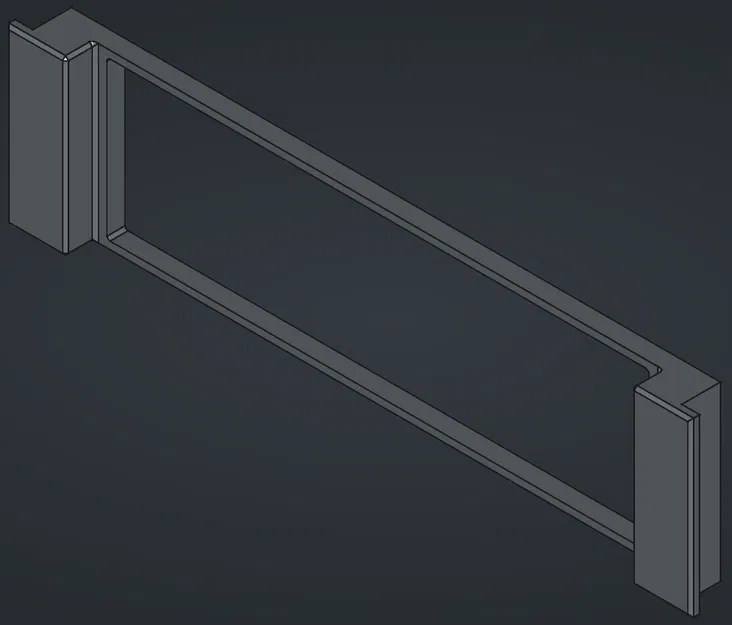 Viền mặt dưỡng radio 1DIN cho Audi A3 8L (~2000) - Image 1