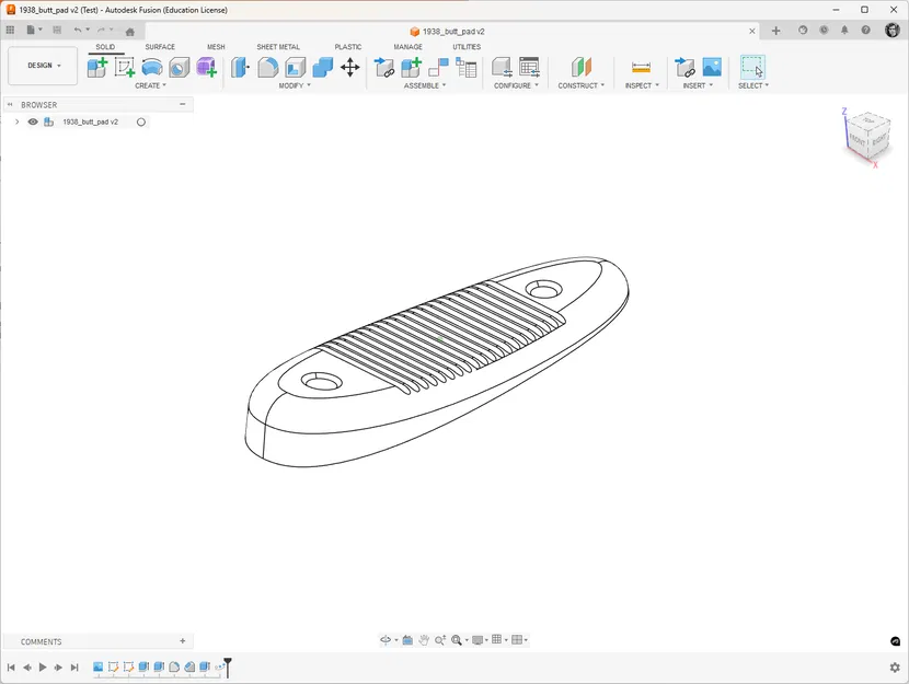 Miếng đệm báng súng trường 1938 - Image 2