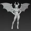 Succubus Quỷ Có Cánh – Tượng Nữ Fantasy (Không NSFW) - Thumbnail 2