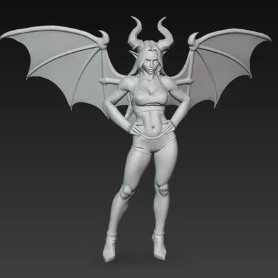 Succubus Quỷ Có Cánh – Tượng Nữ Fantasy (Không NSFW)