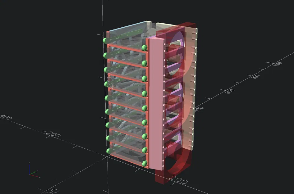 Khay HDD hot swappable (hot swappable HDD cage) dùng SATA panel mount - Image 2