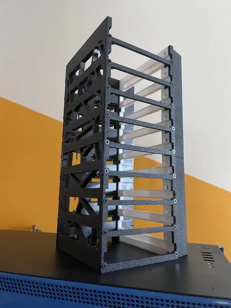 Khay HDD hot swappable (hot swappable HDD cage) dùng SATA panel mount - Image 3