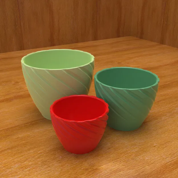 Chậu trồng cây trong nhà (Indoor planter pot) - Image 1