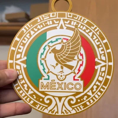 Mexico World Cup Hype Chain – Dây chuyền Hype in 3D đa màu