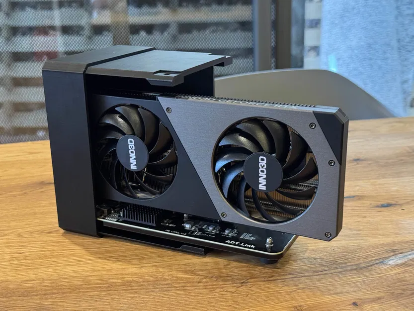 Vỏ eGPU ADT UT3G: GPU 250mm + hỗ trợ quạt trước slim 120mm - Image 2