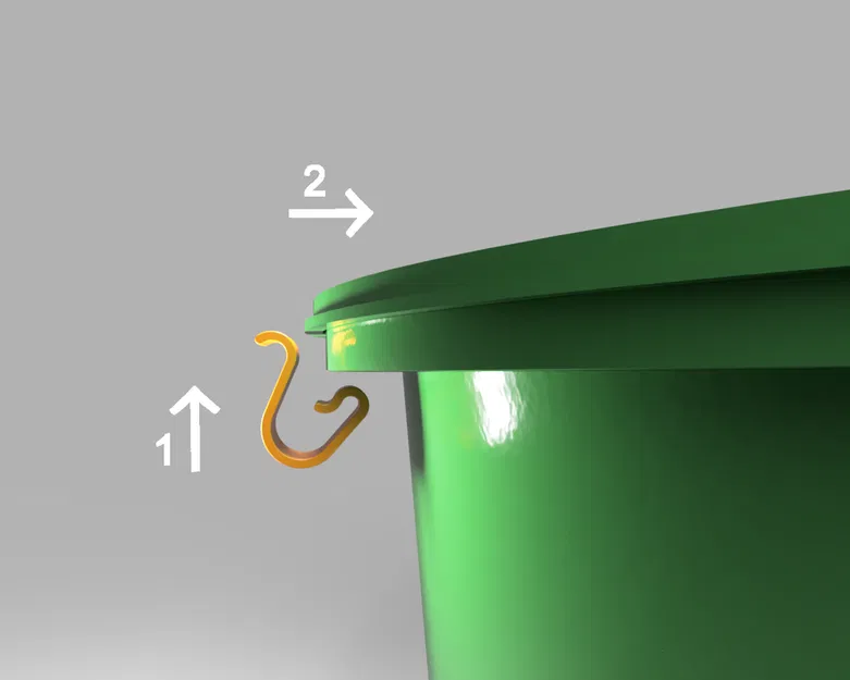 Chốt chống gió cho thùng nước mưa Garantia (Regentonne) - Image 4