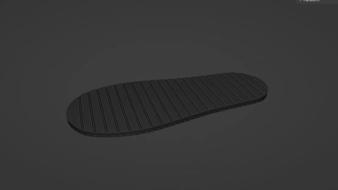 Đế giày móc len (Crochet sole) - Image 2