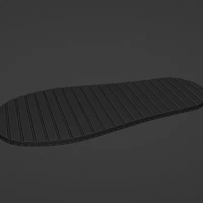 Đế giày móc len (Crochet sole)