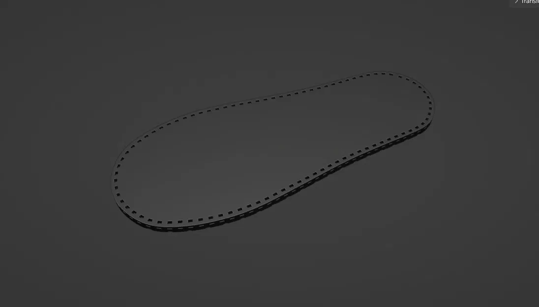 Đế giày móc len (Crochet sole) - Image 3