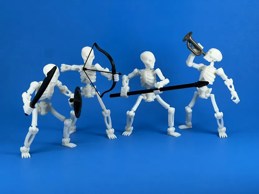 Đội Quân Xương Khớp Linh Hoạt (Poseable Skeleton Army) - Image 1