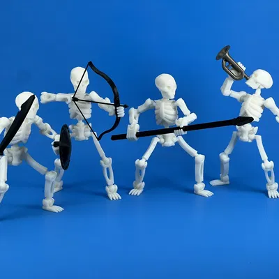 Đội Quân Xương Khớp Linh Hoạt (Poseable Skeleton Army)