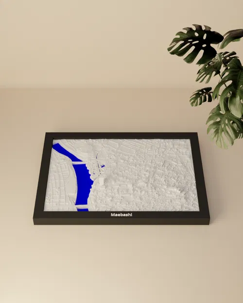 Maebashi, Nhật Bản - Mô hình thu nhỏ 3D - Image 2