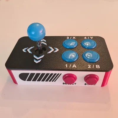 Joystick arcade retro đơn giản