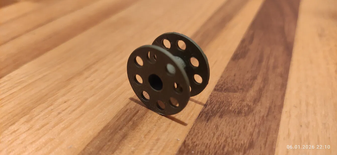 Ống suốt/ống chỉ máy may (sewing machine bobbin spool) - Image 2