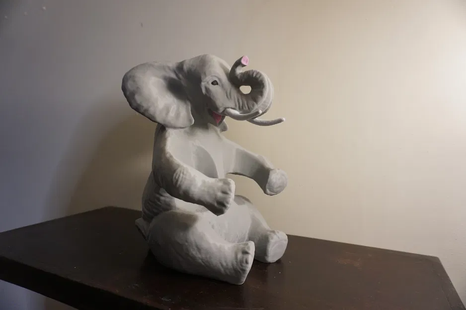 Giá đỡ lọ muối & tiêu hình con voi (Elephant Salt & Pepper Shaker Holder) - Image 2