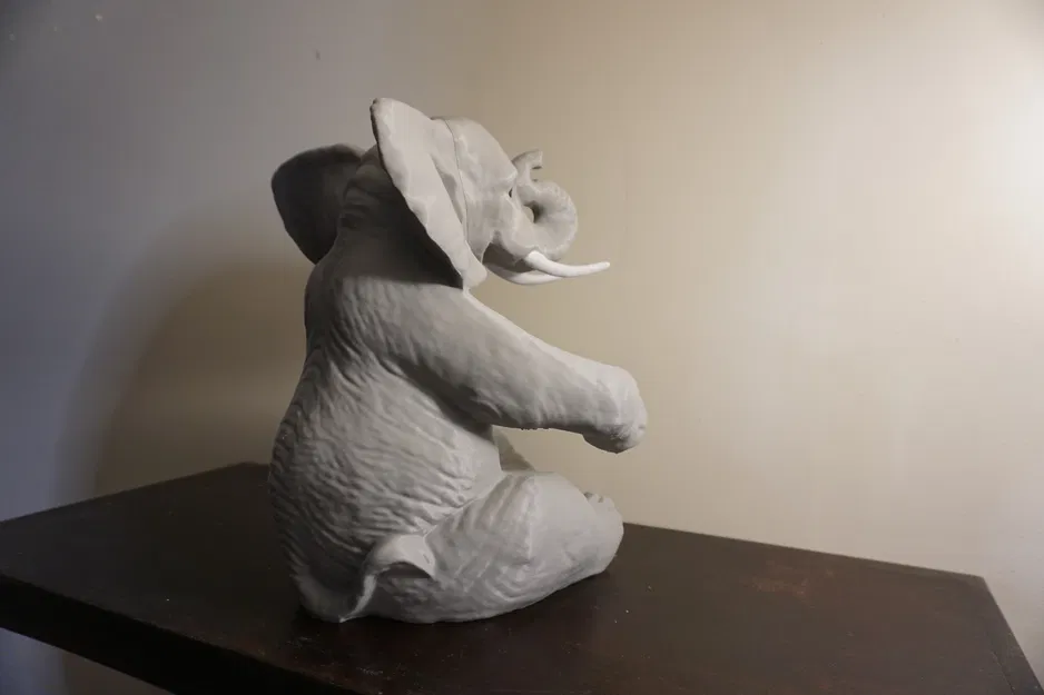 Giá đỡ lọ muối & tiêu hình con voi (Elephant Salt & Pepper Shaker Holder) - Image 4