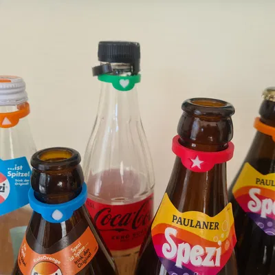 Vòng đánh dấu chai kẹp Clip-on (Marker Rings)