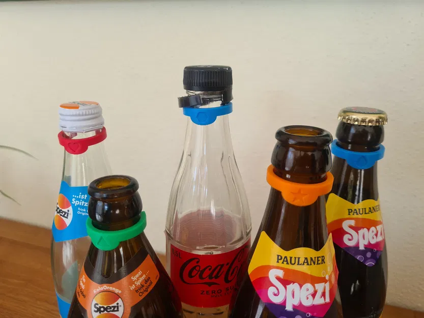 Vòng đánh dấu chai kẹp Clip-on (Marker Rings) - Image 6