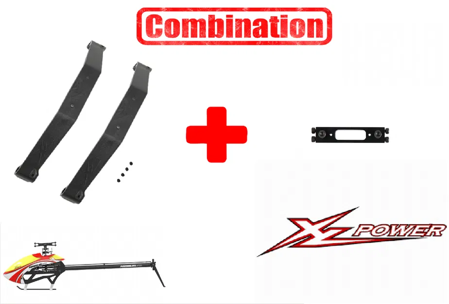 Càng đáp XLPower Nimbus 550 v1/v2 (Gộp hai phần thành một) - Image 1