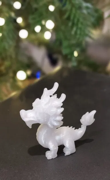 Đồ chơi nhỏ - Dráček đón Năm Mới (như trứng Kinder), in nhanh (tối đa 45 phút) - Image 3