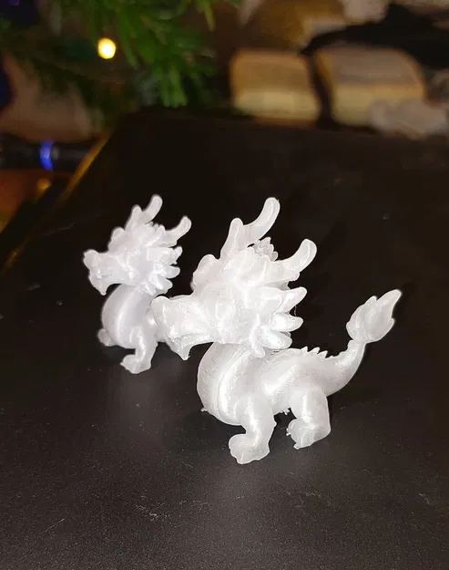 Đồ chơi nhỏ - Dráček đón Năm Mới (như trứng Kinder), in nhanh (tối đa 45 phút) - Image 4