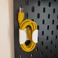 Kẹp giữ dây cáp cho IKEA Skådis (IKEA Skådis Cable Holder) - Thumbnail 3