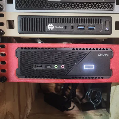 Ngàm rack mount CHUWI RZBOX Mini PC cho rack 10 inch
