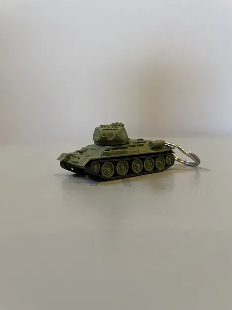 Móc khóa xe tăng T-34 (T-34 Tank Keychain) - Image 2