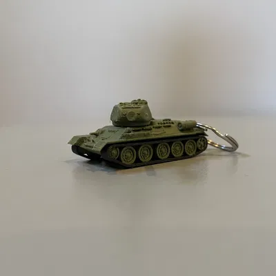 Móc khóa xe tăng T-34 (T-34 Tank Keychain)
