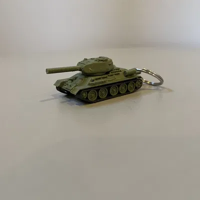 Móc khóa xe tăng T-34 (T-34 Tank Keychain)