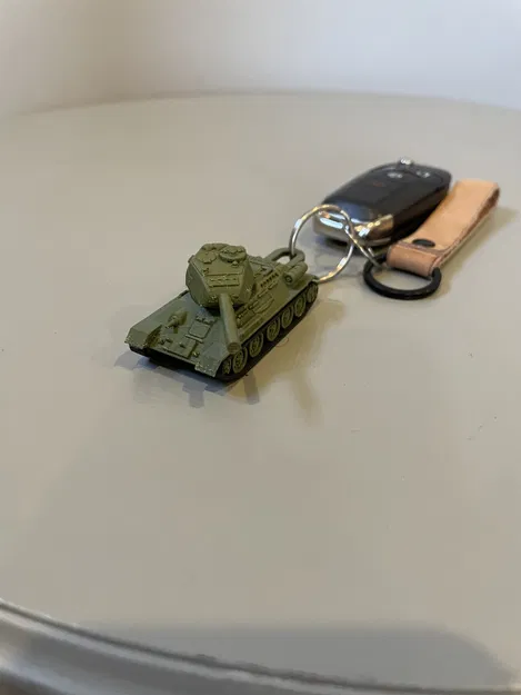 Móc khóa xe tăng T-34 (T-34 Tank Keychain) - Image 6