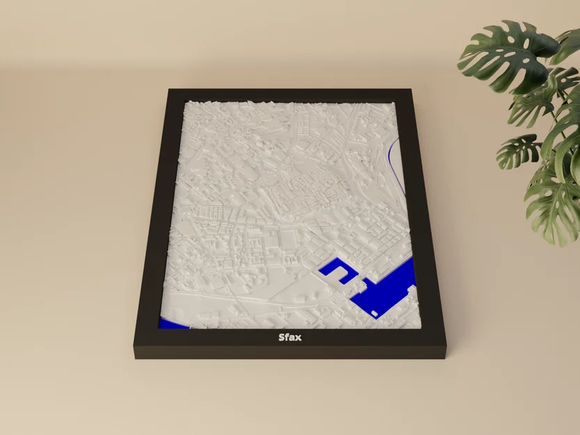 Sfax, Tunisia - Mô hình thu nhỏ 3D - Image 1