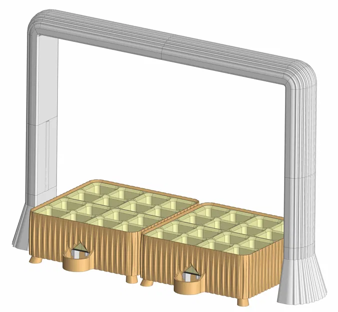 Giá đỡ / chân đèn grow light - Image 2