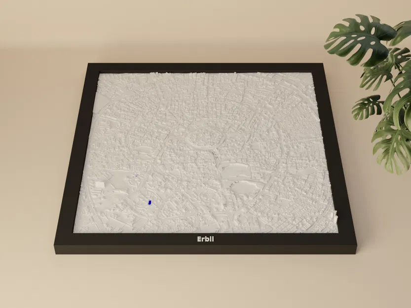 Erbil, Iraq - Mô hình thu nhỏ 3D - Image 1