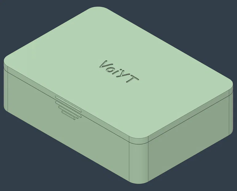 Hộp nắp đậy parametric có nhãn và khóa nam châm - Image 1