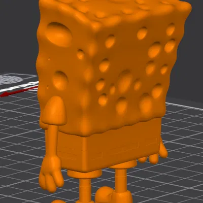 Mô hình 3D SpongeBob SquarePants