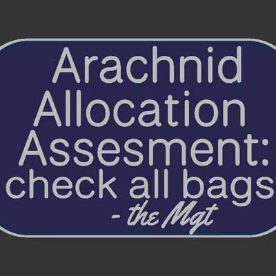 Bảng Mgt: Đánh giá Phân bổ Nhện (Arachnid Allocation Assesment)