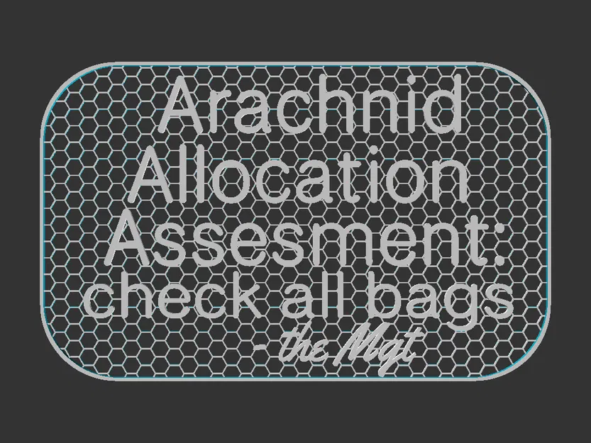 Bảng Mgt: Đánh giá Phân bổ Nhện (Arachnid Allocation Assesment) - Image 3