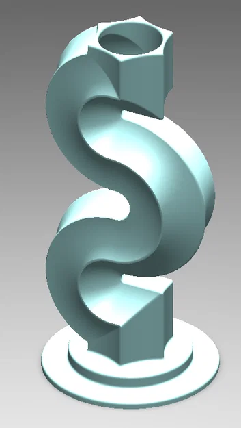 Bình Hoa Gợn Sóng (Wavy Vase) - Image 1