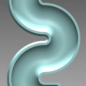 Bình Hoa Gợn Sóng (Wavy Vase)