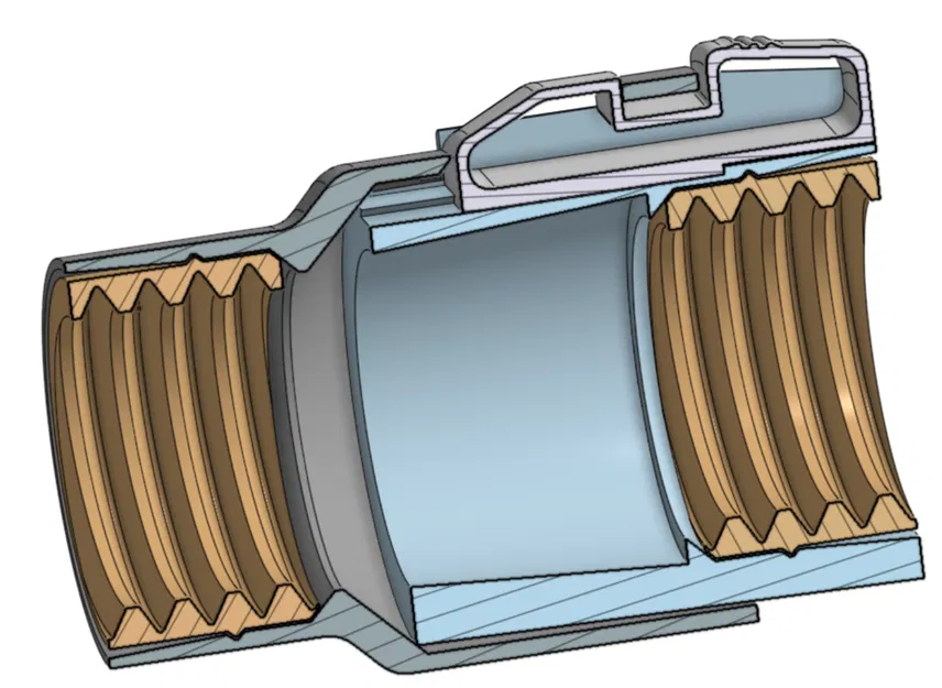 Adapter nối dài ống hút bụi Karcher WD3/WD4 có Swivel & nút khóa - Image 2