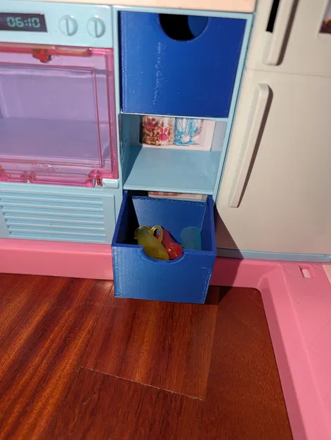 Ngăn kéo cho bếp Barbie Dreamhouse (Barbie dreamhouse drawer) - Image 2