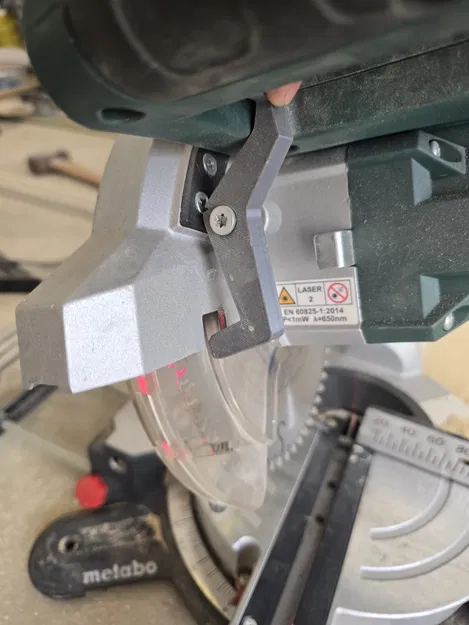 Cần nhả chốt chắn lưỡi Metabo Mitre Saw (KGS 216/M) - Image 3