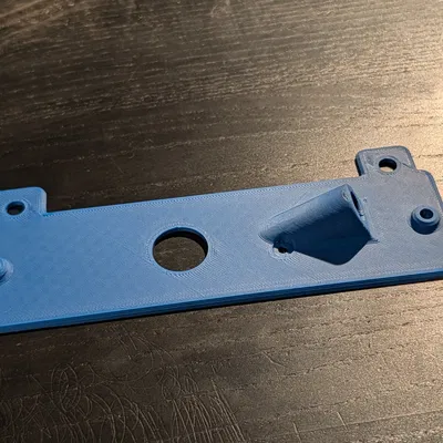 Nắp che exhaust Voron với bowden nghiêng và lỗ umbilical