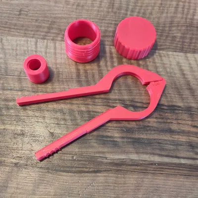 Kẹp cà phê cho túi mở - SIÊU CHẮC - Khóa an toàn, dễ dùng. PRINT IN PLACE