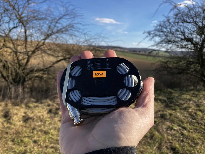 Anten Tiny Portable EFHW Antenna (40m/20m/15m) dạng cuộn quấn gọn - Image 1