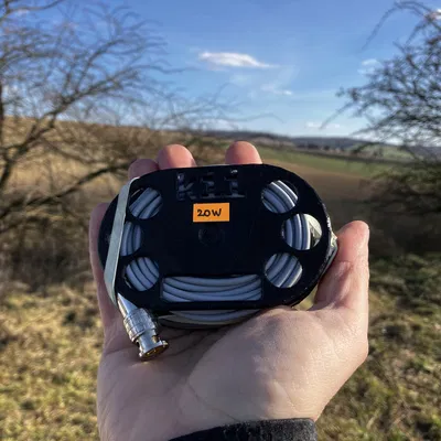 Anten Tiny Portable EFHW Antenna (40m/20m/15m) dạng cuộn quấn gọn