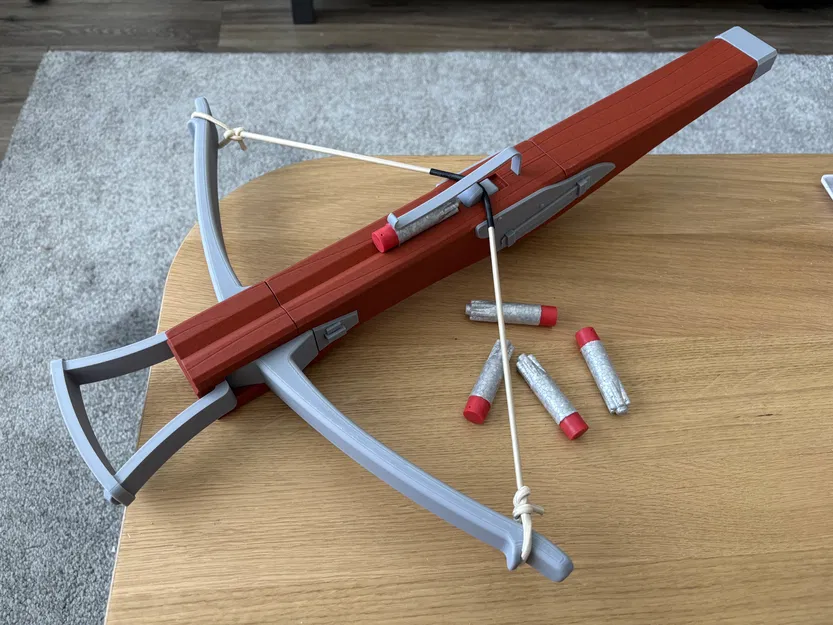 Medieval Crossbow Dart Blaster – Nỏ bắn đạn foam kiểu stringer - Image 1