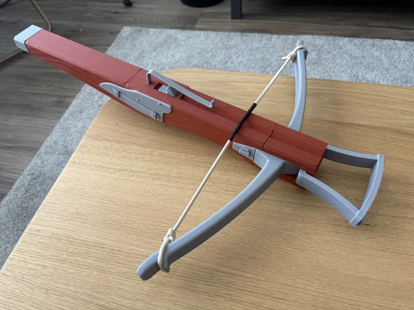 Medieval Crossbow Dart Blaster – Nỏ bắn đạn foam kiểu stringer - Image 2